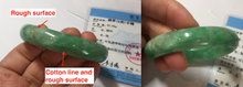 Load image into Gallery viewer, 55.5mm Certified 100% natural Type A sunny green yellow jadeite jade bangle BM25-4425
