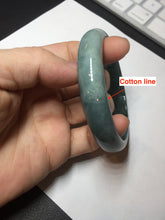 Load image into Gallery viewer, 59.9mm Certified Type A 100% Natural dark green/blue/gray/black Guatemala Jadeite jade bangle AY88-5742
