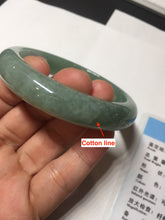 Load image into Gallery viewer, 54.9mm certified natural 100% natural Type A green jadeite jade bangle AF92-1161
