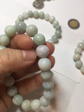 Load image into Gallery viewer, 10mm 100% natural type A green yellow white jadeite jade beads bracelet group PB152
