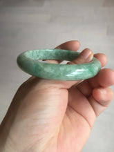 Load image into Gallery viewer, 55.5mm Certified 100% natural Type A sunny green brown jadeite jade bangle BQ18-5460
