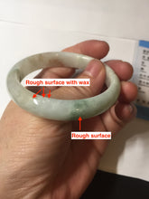 Load image into Gallery viewer, 51.5mm certified 100% natural type A green/yellow jadeite jade bangle BP98-7283
