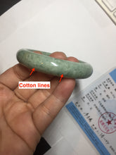 Load image into Gallery viewer, 53.7mm Certified 100% natural Type A sunny green red jadeite jade bangle BQ19-5461
