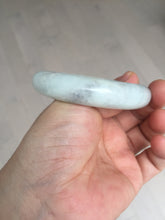 Load image into Gallery viewer, 56.5mm 100% natural type A white/light green jadeite jade bangle BN103-9764
