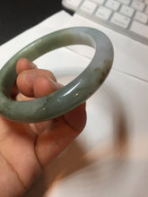 Load image into Gallery viewer, 57.5mm Certified 100% natural Type A dark green jadeite jade bangle AX131-7690
