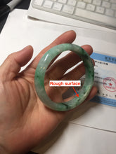 Load image into Gallery viewer, 58mm certified 100% natural Type A sunny green red jadeite jade bangle PB166-4659
