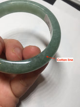 Load image into Gallery viewer, 54.9mm certified natural 100% natural Type A green jadeite jade bangle AF92-1161
