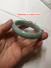 Load image into Gallery viewer, 47mm certified 100% natural Type A sunny green oval jadeite jade bangle PC20-(0179)
