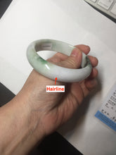 Load image into Gallery viewer, 60mm certified Type A 100% Natural sunny green yellow brown white Jadeite Jade bangle D137-1732
