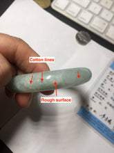 Load image into Gallery viewer, 54.3mm certified 100% natural Type A sunny green  jadeite jade bangle PB164-4654
