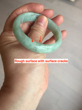 Load image into Gallery viewer, 50.5mm certified 100% natural Type A sunny green oval jadeite jade bangle PC21-0169
