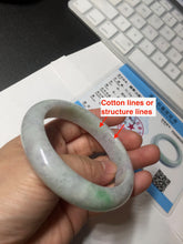 Load image into Gallery viewer, 57.2mm Certified Type A 100% Natural sunny green purple Jadeite Jade bangle BP43-0620
