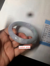 Load image into Gallery viewer, 57.5mm certified 100% natural type A light green/purple jadeite jade bangle BG34-0314
