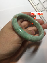 Load image into Gallery viewer, 55.5mm Certified 100% natural Type A sunny green brown jadeite jade bangle BQ18-5460
