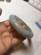 Load image into Gallery viewer, 57mm Certified Type A 100% Natural light green blue brown jadeite Jade bangle PC94-0362
