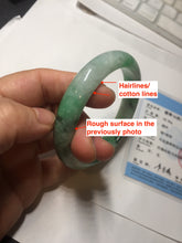 Load image into Gallery viewer, 58mm certified 100% natural Type A sunny green red jadeite jade bangle PB166-4659
