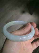 Load image into Gallery viewer, 58.3mm Certified 100% natural Type A green purple yellow jadeite jade bangle AS1-0416
