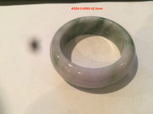 Load image into Gallery viewer, 47mm Type A 100% Natural light green/white Jadeite Jade kids AS55-0094
