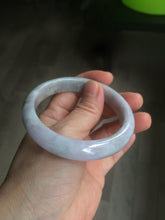 Load image into Gallery viewer, 57mm certified type A 100% Natural purple/green/red(福禄寿) Jadeite Jade bangle KS81-0733
