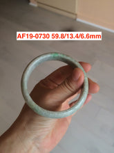 Load image into Gallery viewer, 56-65mm certified 100% Natural type A light green jadeite jade bangle group S34 (Clearance)
