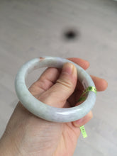 Load image into Gallery viewer, 56mm Certified Type A 100% Natural green/purple/red (福禄寿) Jadeite Jade bangle L118-2743
