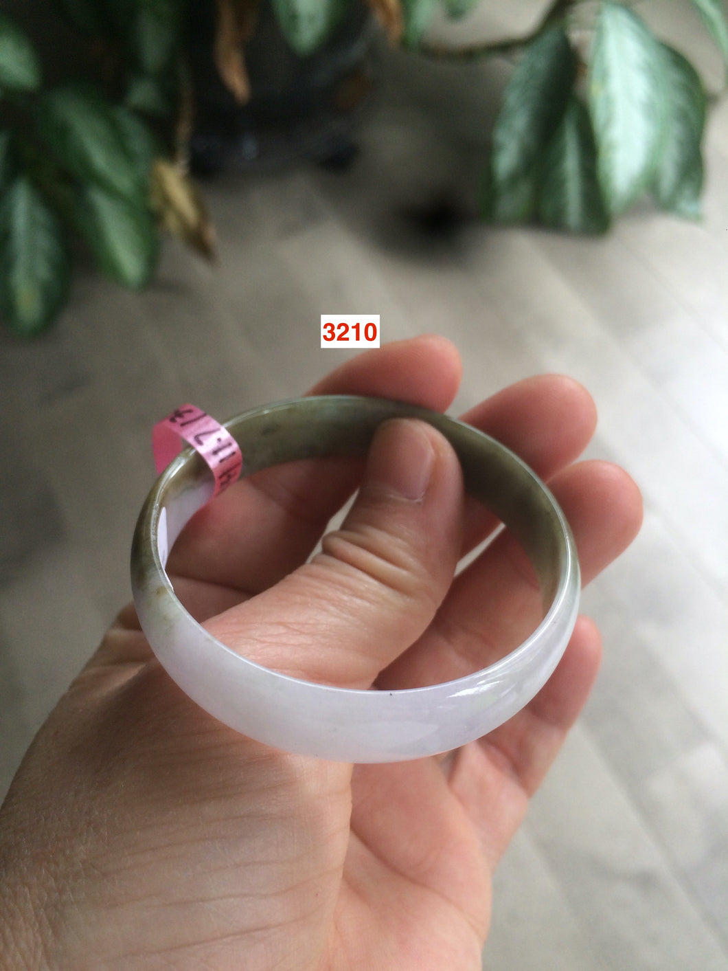 47-48mm certified Type A 100% Natural light sunny green/purple/brown thin kids Jadeite Jade bangle Group KS71