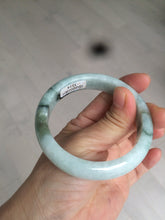 Load image into Gallery viewer, 55.6mm Certified type A 100% Natural green Jadeite bangle AD83-3514

