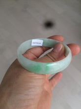 Load image into Gallery viewer, 52.6mm 100% natural Type A sunny green/red  jadeite jade bangle AQ43-4138
