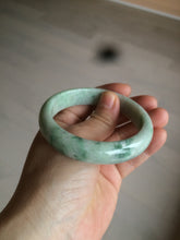 Load image into Gallery viewer, 56mm certified 100% natural certified green jadeite jade bangle AT58-9981
