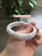 Load image into Gallery viewer, Sale! Type A 100% Natural dark green/white/black Jadeite Jade bangle with defects group 3
