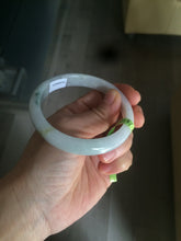 Load image into Gallery viewer, 57.6mm certified Type A 100% Natural green/yellow/white jadeite Jade bangle AB28-0276
