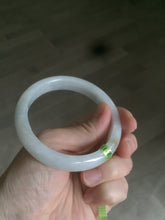 Load image into Gallery viewer, 56mm certified type A 100% Natural light green/white/brown Jadeite Jade bangle R89-0275
