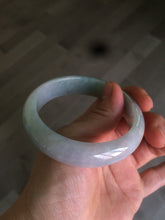 Load image into Gallery viewer, 55mm Type A 100% Natural green//red/purple(福禄寿) Jadeite Jade bangle B89
