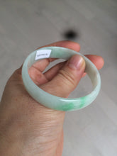 Load image into Gallery viewer, 52.6mm 100% natural Type A sunny green/red  jadeite jade bangle AQ43-4138
