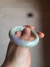 Load image into Gallery viewer, 52.6mm 100% natural Type A light green/purple jadeite jade bangle AR42-2209
