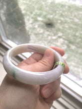 Load image into Gallery viewer, 54mm certificated Type A 100% Natural green/yellow/purple Jadeite Jade bangle AD22-8066
