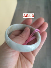 Load image into Gallery viewer, 52.2 mm Type A 100% Natural light green/brown Jadeite Jade bangle group AG4
