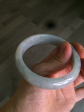 Load image into Gallery viewer, 55mm Type A 100% Natural green//red/purple(福禄寿) Jadeite Jade bangle B89
