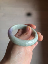 Load image into Gallery viewer, 52.6mm 100% natural Type A light green/purple jadeite jade bangle AR42-2209
