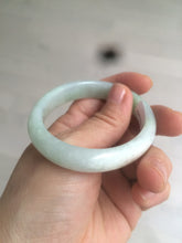 Load image into Gallery viewer, 50.1mm Certified Type A 100% Natural light green round cut Jadeite Jade bangle Z115-6628
