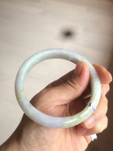 Load image into Gallery viewer, 58.3mm Certified 100% natural Type A green purple yellow jadeite jade bangle AS1-0416

