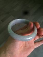 Load image into Gallery viewer, 55mm Type A 100% Natural green//red/purple(福禄寿) Jadeite Jade bangle B89
