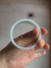 Load image into Gallery viewer, 51.7mm Certified type A 100% Natural sunny green Jadeite Jade bangle AM32-7276
