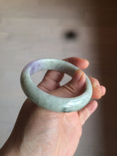 Load image into Gallery viewer, 52.6mm 100% natural Type A light green/purple jadeite jade bangle AR42-2209
