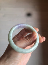 Load image into Gallery viewer, 52.6mm 100% natural Type A light green/purple jadeite jade bangle AR42-2209
