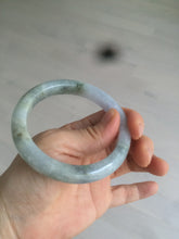 Load image into Gallery viewer, Reserved!. Please don&#39;t order. Thanks. 58.6mm certified type A 100% Natural green/purple/gray Jadeite Jade bangle G108-3543
