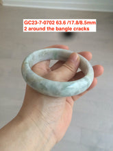 Load image into Gallery viewer, 54-60mm certified Type A 100% Natural light green Jadeite Jade bangle GC20/23 (add on item)
