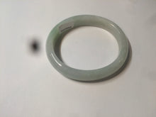 Load image into Gallery viewer, 50.1mm Certified Type A 100% Natural light green round cut Jadeite Jade bangle Z115-6628
