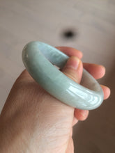 Load image into Gallery viewer, 52.6mm Type A 100% Natural light green Jadeite Jade bangle GC34-0529(add on item)
