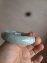 Load image into Gallery viewer, 52.6mm Type A 100% Natural light green Jadeite Jade bangle GC34-0529(add on item)
